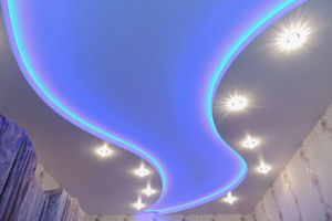 Натяжные потолки с подсветкой в Нижнем Новгороде